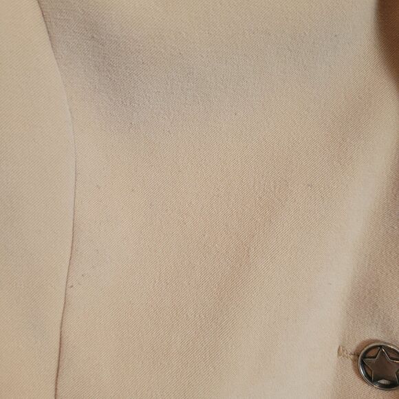 Miller Stockman Vintage Western Blazer Women's Medium M Tan Cowgirl Ranch USA - Picture 8 of 13